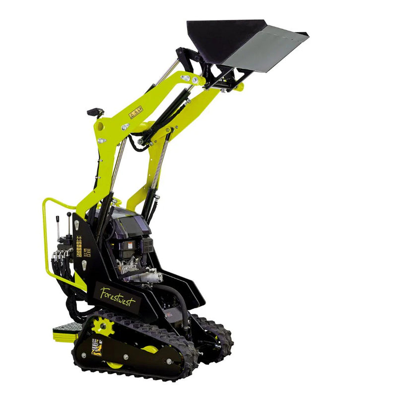 Stand-On Tracked Mini Loader Skid Steer Loader 10HP BM700