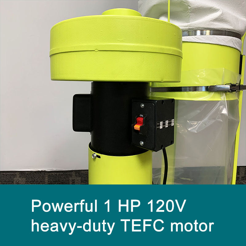1HP 600CFM Dust Collector 
