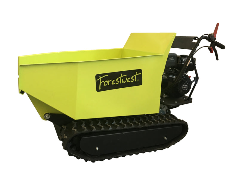 500kg Tracked Dumper, 270cc Ducar Petrol Wheelbarrow 