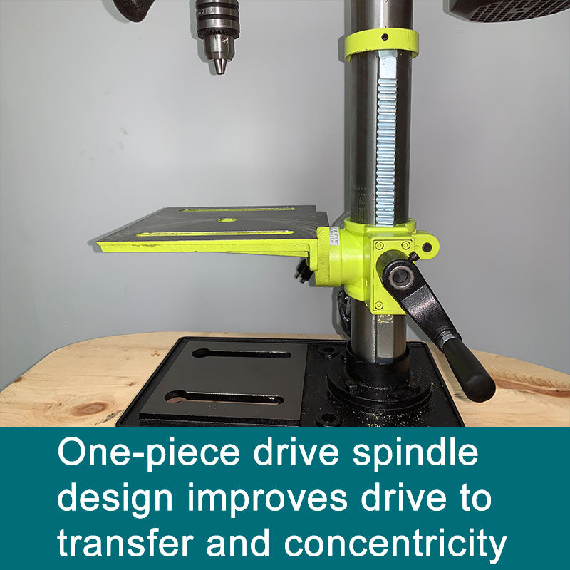 10" Drill Press with LED Light and Laser